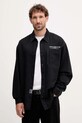 Bavlnená košeľa Versace Jeans Couture potlač čierna 79GAL251.DW118SW0