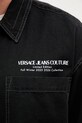 Bavlnená košeľa Versace Jeans Couture 79GAL251.DW118SW0 čierna