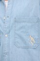 Armani Exchange koszula jeansowa XM000948.AF12043 niebieski