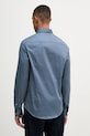 Oblečenie Armani Exchange košeľa pánska bavlnená s elastanom 8NZCBD.ZN10Z. modrá