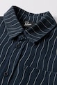 by Parra camicia in cotone Meandering lines blu navy 54236