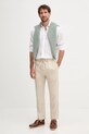 Hackett London koszula lniana HM3010346 biały AW25