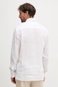 Одежда Льняная рубашка Hackett London HM3010346 белый
