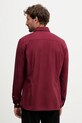 Odzież Hackett London koszula bawełniana HM3010508 bordowy