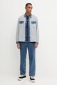 Guess Jeans cămașă jeans M5YH71.D5M56 albastru AW25