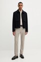 Vlněná košile PS Paul Smith M2R.687U.T22487 béžová AW25