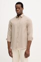 Guess koszula bawełniana bawełna beżowy M5BH26.W1961