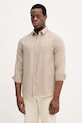 Guess koszula bawełniana bawełna beżowy M5BH26.W1961
