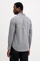 Odzież Guess koszula bawełniana HERRINGBONE M5BH42.W2041 szary
