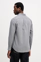 Odzież Guess koszula bawełniana HERRINGBONE M5BH42.W2041 szary