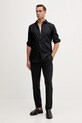 Bavlnená košeľa Armani Exchange XM001142.AF13131 čierna AW25