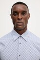 Armani Exchange koszula bawełniana niebieski XM001153.AF16623