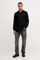 Armani Exchange cămașă din bumbac XM001370.AF10364 negru AW25