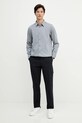 Armani Exchange koszula bawełniana XM001869.AF18837 niebieski AW25