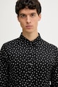 Бавовняна сорочка Armani Exchange чорний XM001942.AF19194