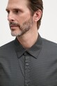 Armani Exchange сорочка чоловіча бавовняна чорний XM001942.AF19194