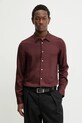 ZADIG&VOLTAIRE koszula regular bordowy WMSH01333