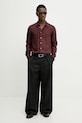 ZADIG&VOLTAIRE koszula WMSH01333 bordowy AW25