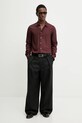 ZADIG&VOLTAIRE koszula WMSH01333 bordowy AW25