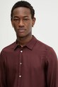 ZADIG&VOLTAIRE koszula bordowy WMSH01333