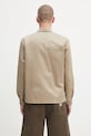 Clothing Sky High Farm cotton shirt Daisy workshirt SHF07B014 beige