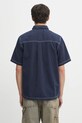 Oblečení Bavlněné polo tričko adidas Originals Graphic Lo Sh JW0169 námořnická modř