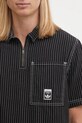 adidas Originals cotton polo shirt Graphic Lo Sh black JW0171