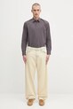 Paul Smith koszula bawełniana 0 bordowy M1R.901U.T02718