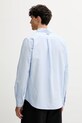 Îmbrăcăminte Kenzo cămașă din bumbac FF65CH4109LO albastru