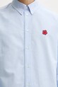 Kenzo cămașă din bumbac FF65CH4109LO albastru