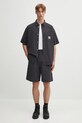 Памучна риза Carhartt WIP S/S Toland I035151.31RXX черен