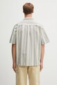 Odzież Carhartt WIP koszula z domieszką lnu S/S Folsey I035154.3G7XX beżowy
