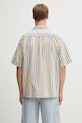 Одежда Рубашка с примесью льна Carhartt WIP S/S Folsey I035154.3G8XX зелёный