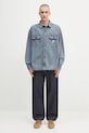 Rifľová košeľa Carhartt WIP Tigan I035821.36AGD modrá