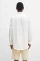 Odzież Drôle de Monsieur koszula bawełniana La Chemise Oxford PERM.SH173.CO116 beżowy