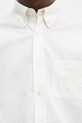 Drôle de Monsieur koszula bawełniana La Chemise Oxford beżowy PERM.SH173.CO116