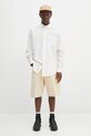 Drôle de Monsieur koszula bawełniana La Chemise Oxford PERM.SH173.CO116 beżowy