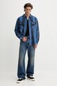 Levi's koszula bawełniana A1919.0069 niebieski AW25