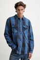 Levi's koszula bawełniana niebieski A1919.0069
