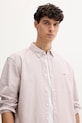 Levi's koszula bawełniana różowy A7210.0041
