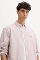 Levi's koszula bawełniana bordowy A7210.0041