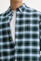 Levi's camicia in cotone A7210.0042 blu navy