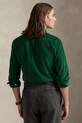 Manšestrová košile Polo Ralph Lauren 710P00519 zelená AW25