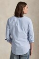 Бавовняна сорочка Polo Ralph Lauren 710P00577 блакитний AW25