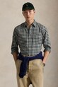 Хлопковая рубашка Polo Ralph Lauren узор мультиколор 710953644