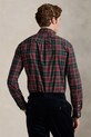 Хлопковая рубашка Polo Ralph Lauren 710953644 мультиколор AW25
