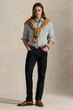Одежда Хлопковая рубашка Polo Ralph Lauren 710979489 зелёный