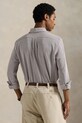 Bombažna srajca Polo Ralph Lauren 710979489 bordo AW25