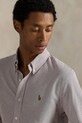 Oblačila Bombažna srajca Polo Ralph Lauren 710979489 bordo