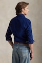 Bombažna srajca Polo Ralph Lauren 710P00518 mornarsko modra AW25